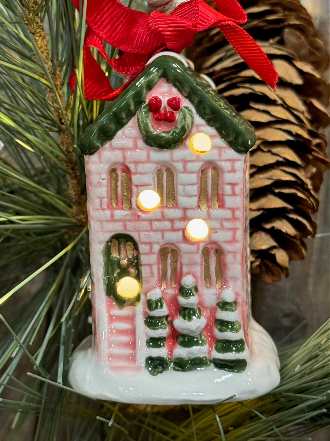 Light Up Christmas Ornaments by Mud Pie