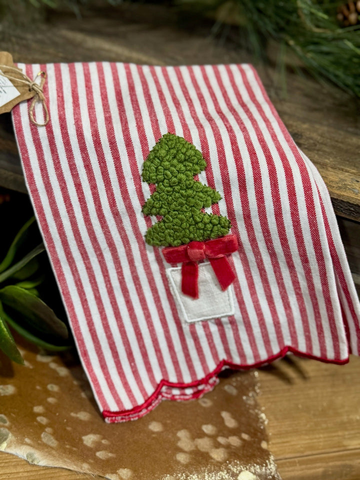 Christmas Hand Towels by Mud Pie