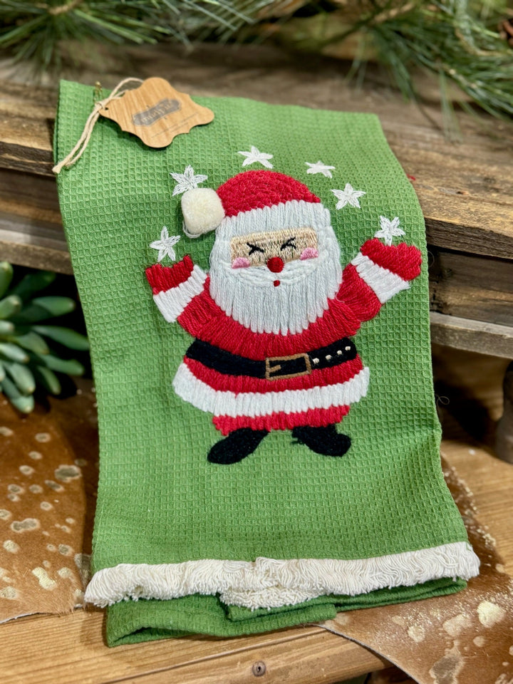 Christmas Hand Towels by Mud Pie