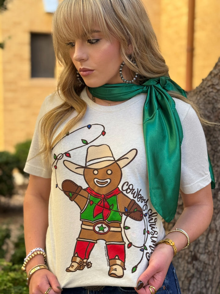 Cowboy Christmas Graphic Tee by Texas True Threads