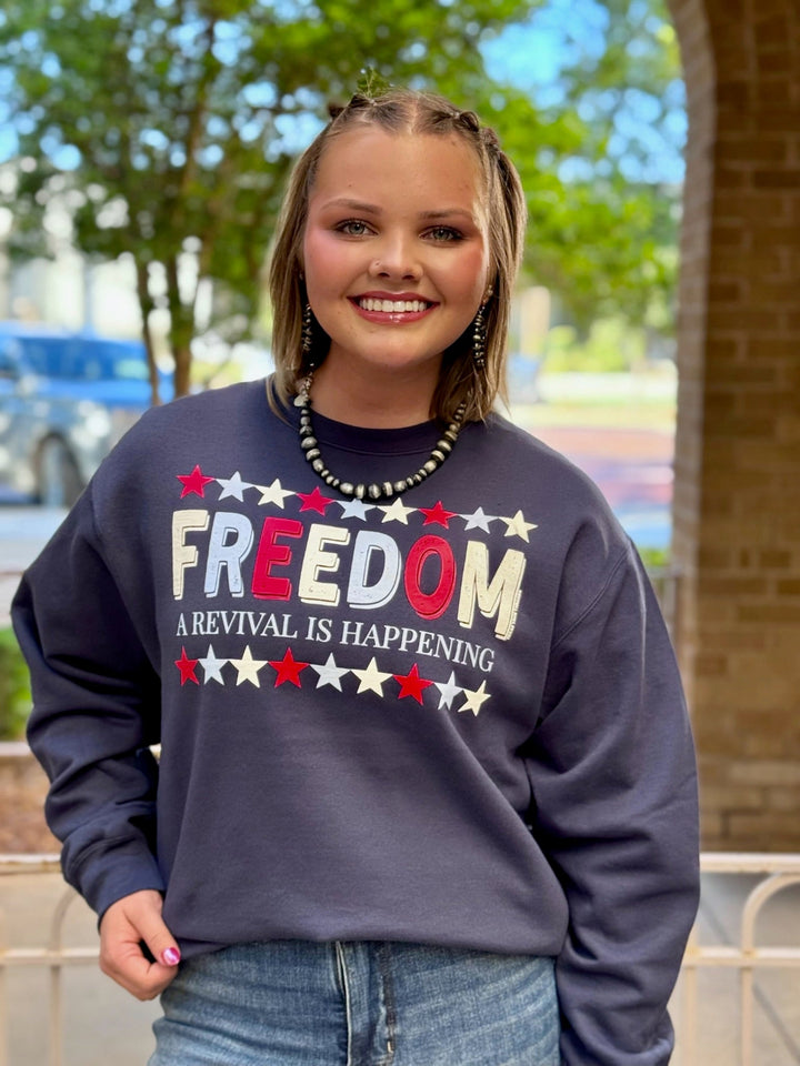 Freedom - A Revival is Happening Graphic by Texas True Threads