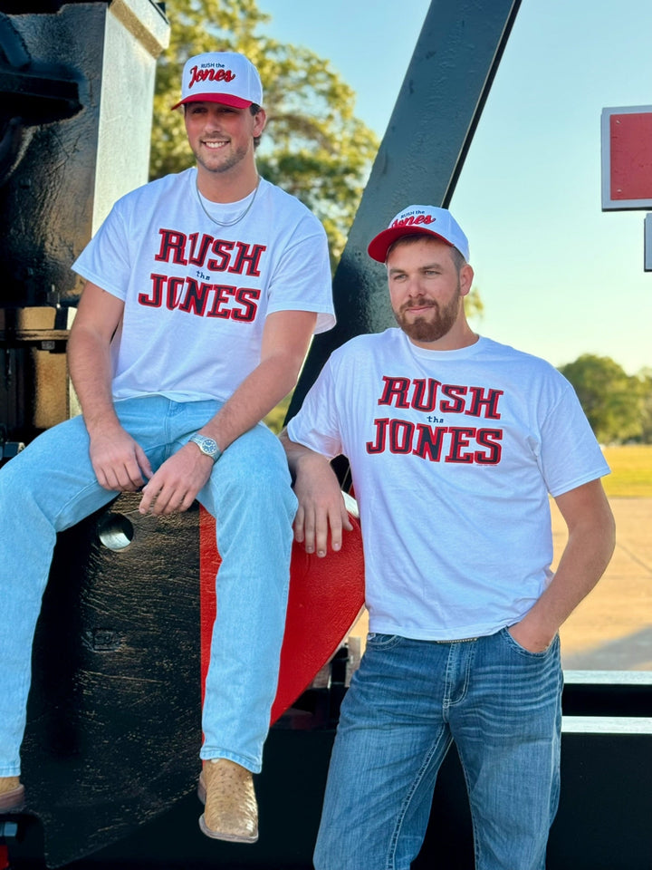 Original Rush the Jones Graphic Tee by Texas True Threads