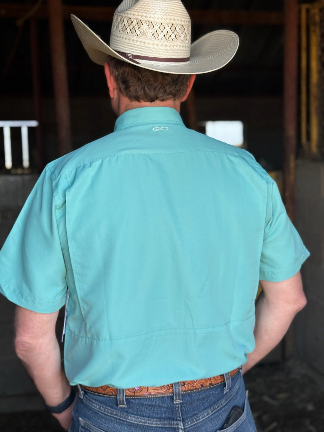 Thomas Vent Tek Classic Teal Shirt by Ariat