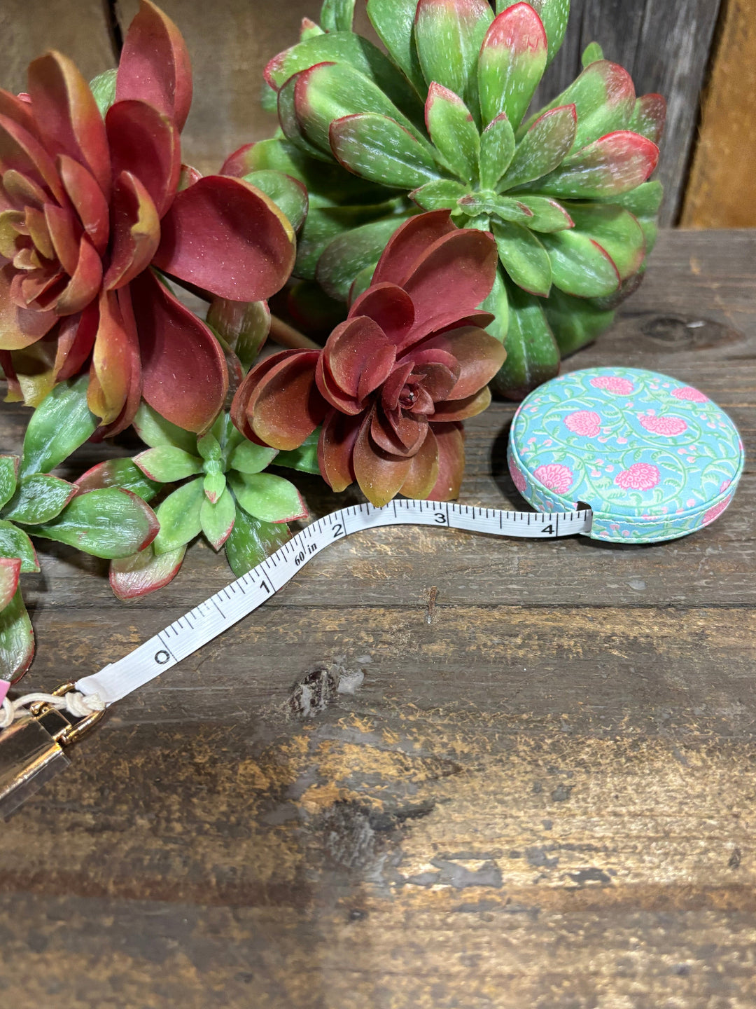 Floral Print Small Measuring Tapes