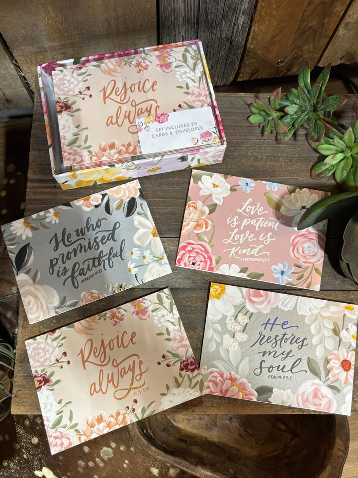 Rejoice Always Notecards