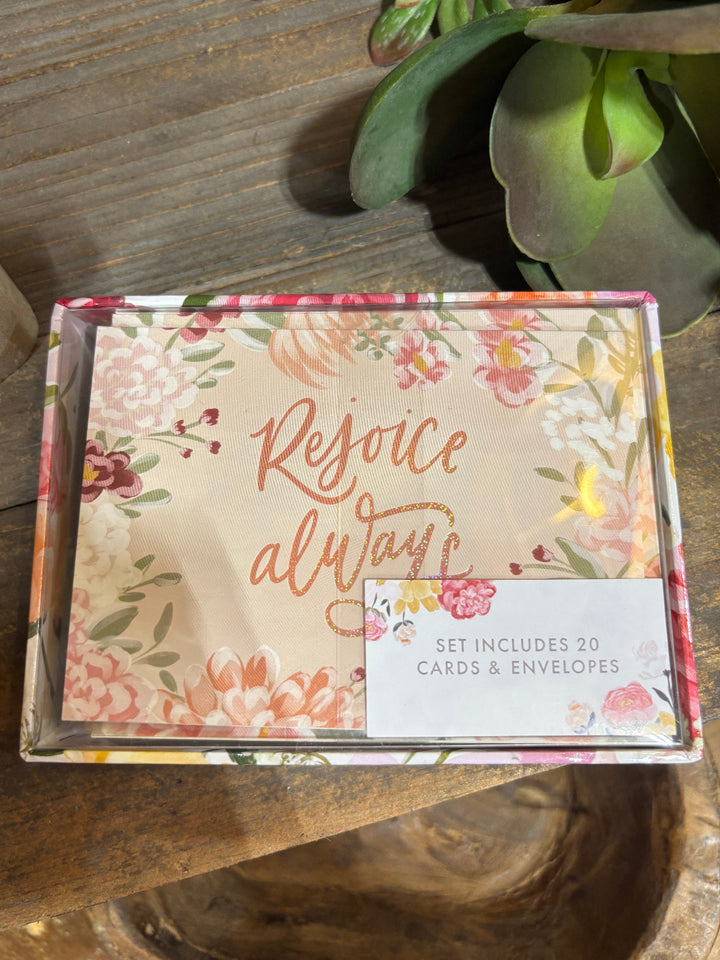 Rejoice Always Notecards