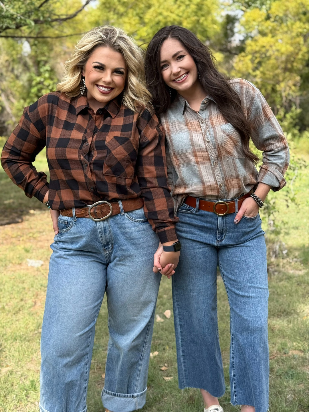 Clay Everyday Plaid Flannel by Texas True Threads