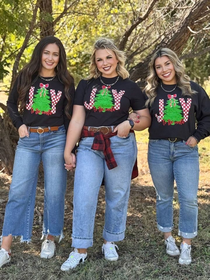 Joy to the World Graphic Tee by Texas True Threads