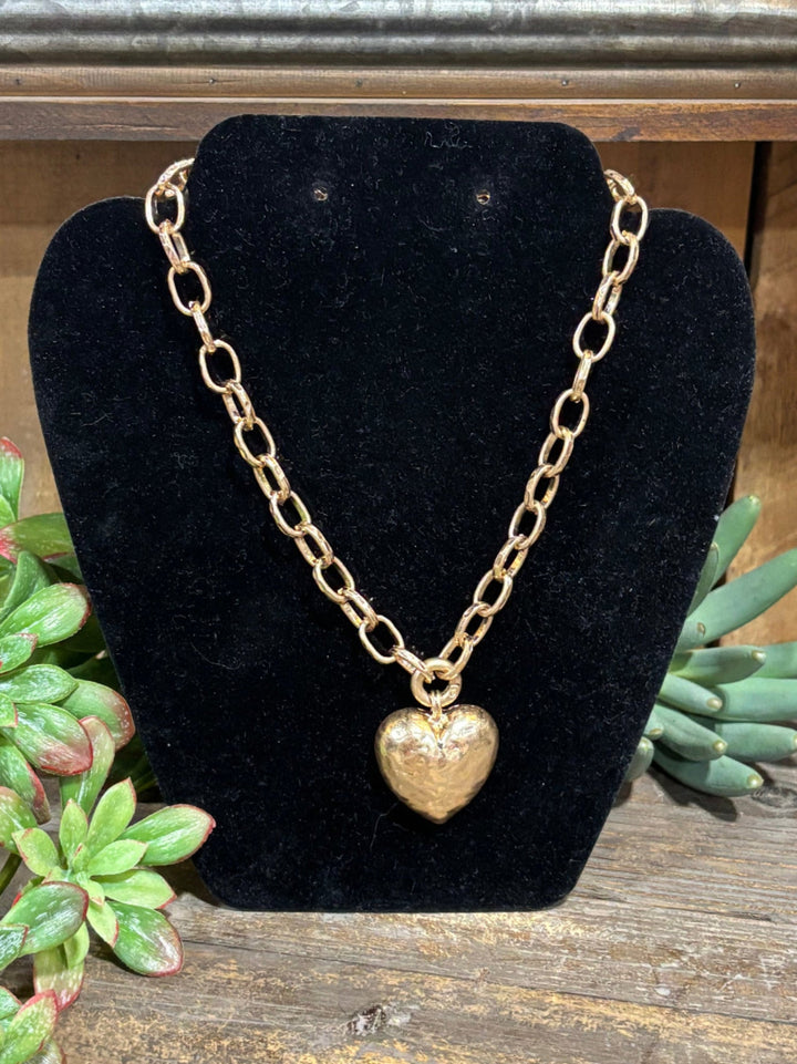 Love My Heart Chunky Necklace