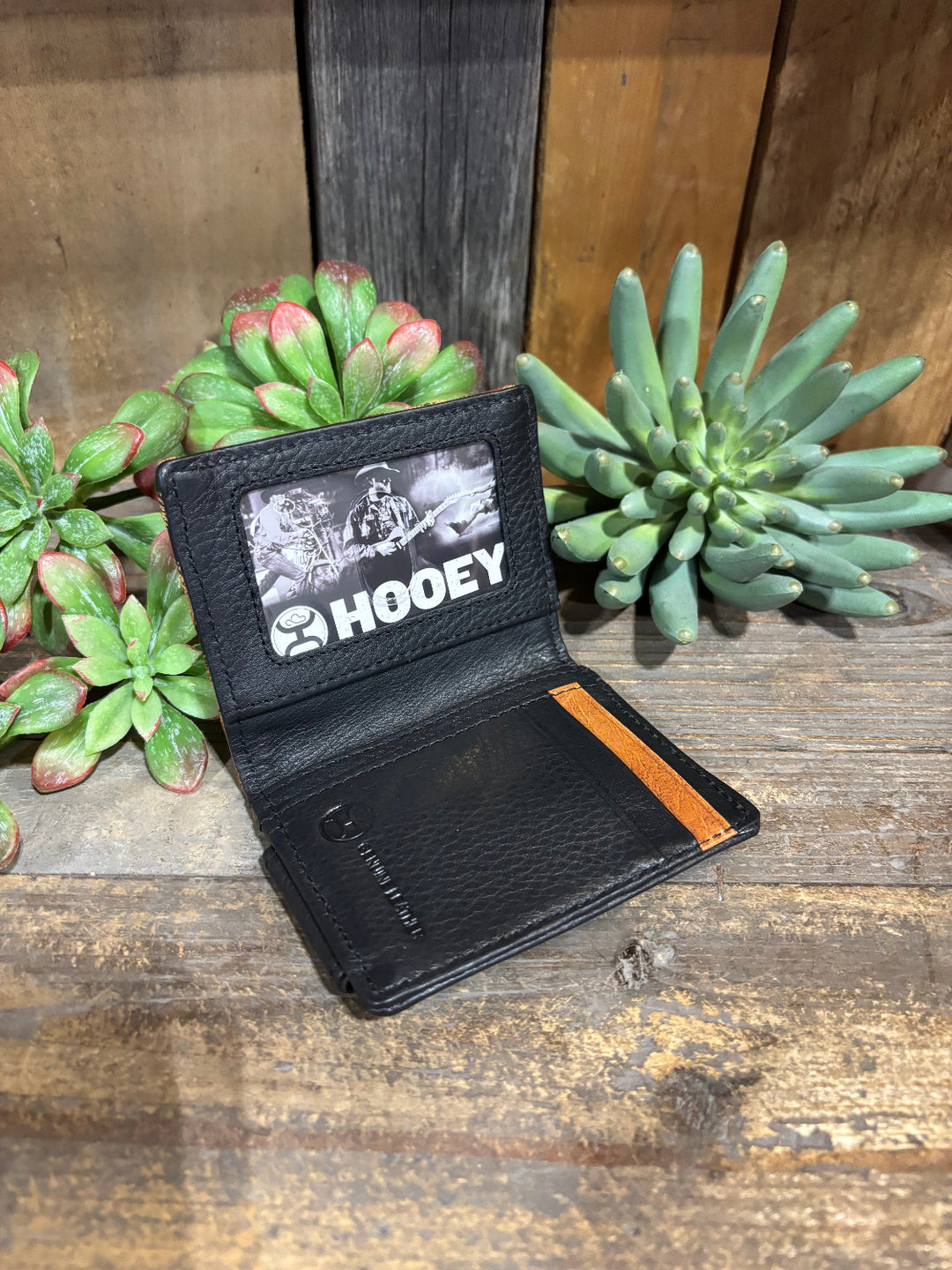 Montezuma Leather Bi-Fold Wallet by Hooey