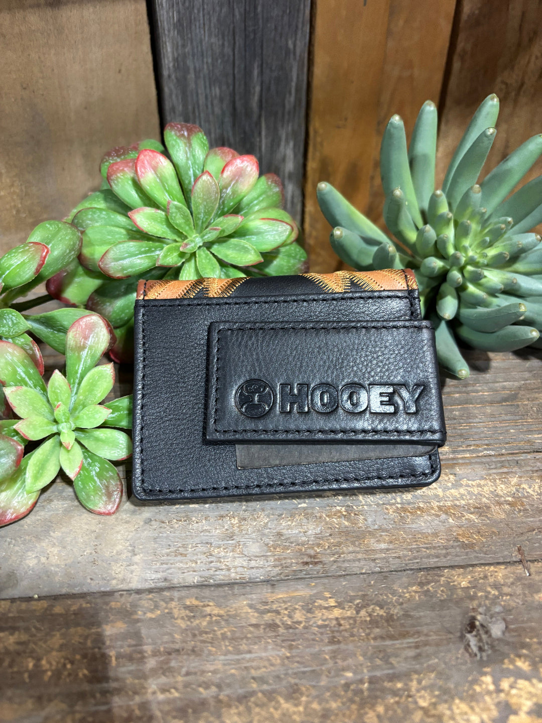 Montezuma Leather Bi-Fold Wallet by Hooey