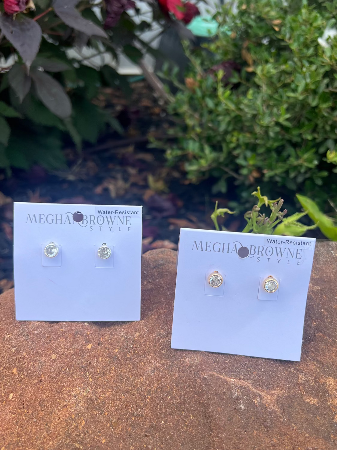 Ori Rhinestone Encased Stud Earrings