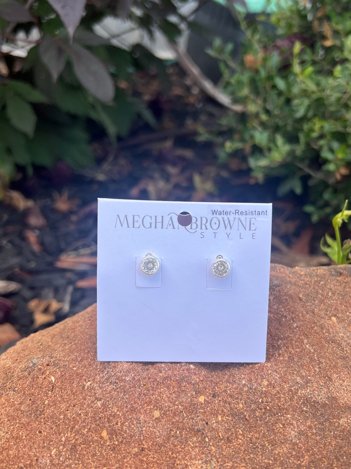 Ori Rhinestone Encased Stud Earrings