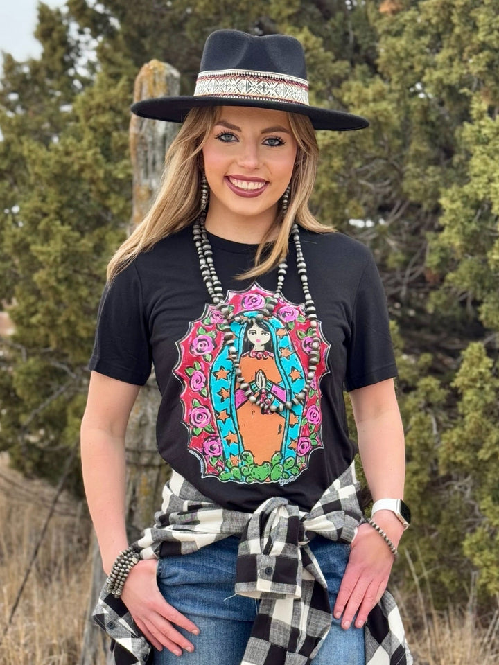 Barb's Lady of Guadalupe Graphic Tee by Texas True Threads