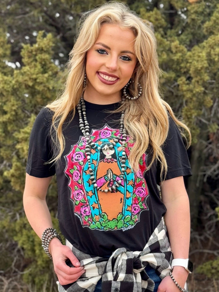 Barb's Lady of Guadalupe Graphic Tee by Texas True Threads