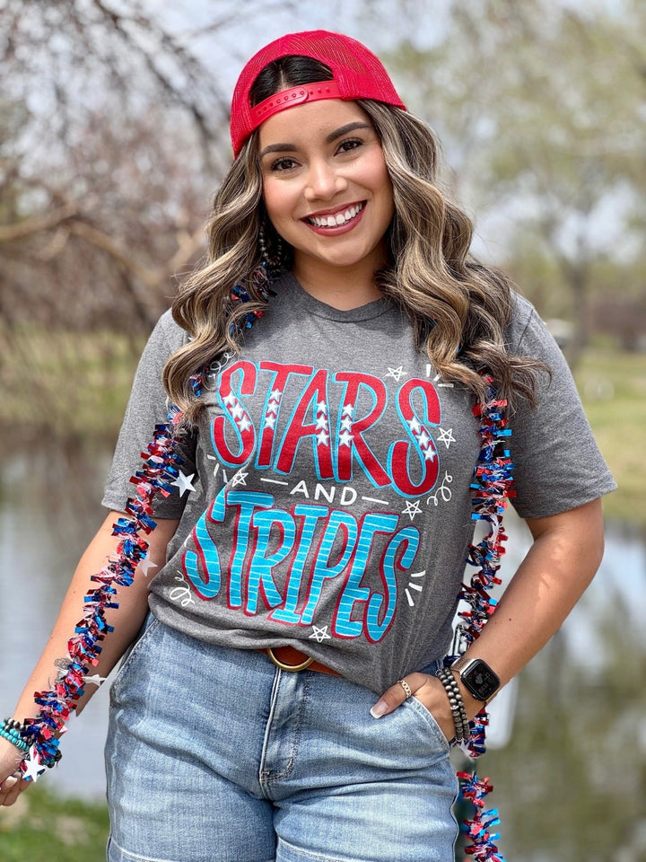 Stars and Stripes Graphic Tee by Texas True Threads