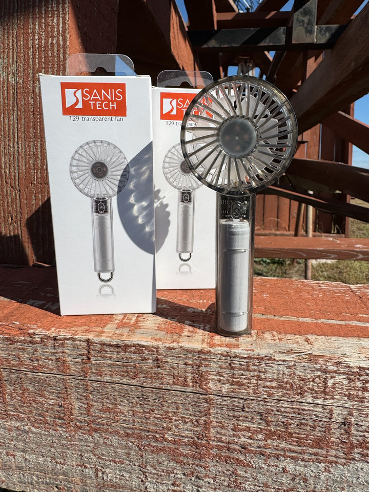 Handheld Transparent Fan