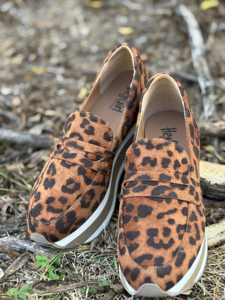Sheesh Leopard Platform Loafers by Corkys
