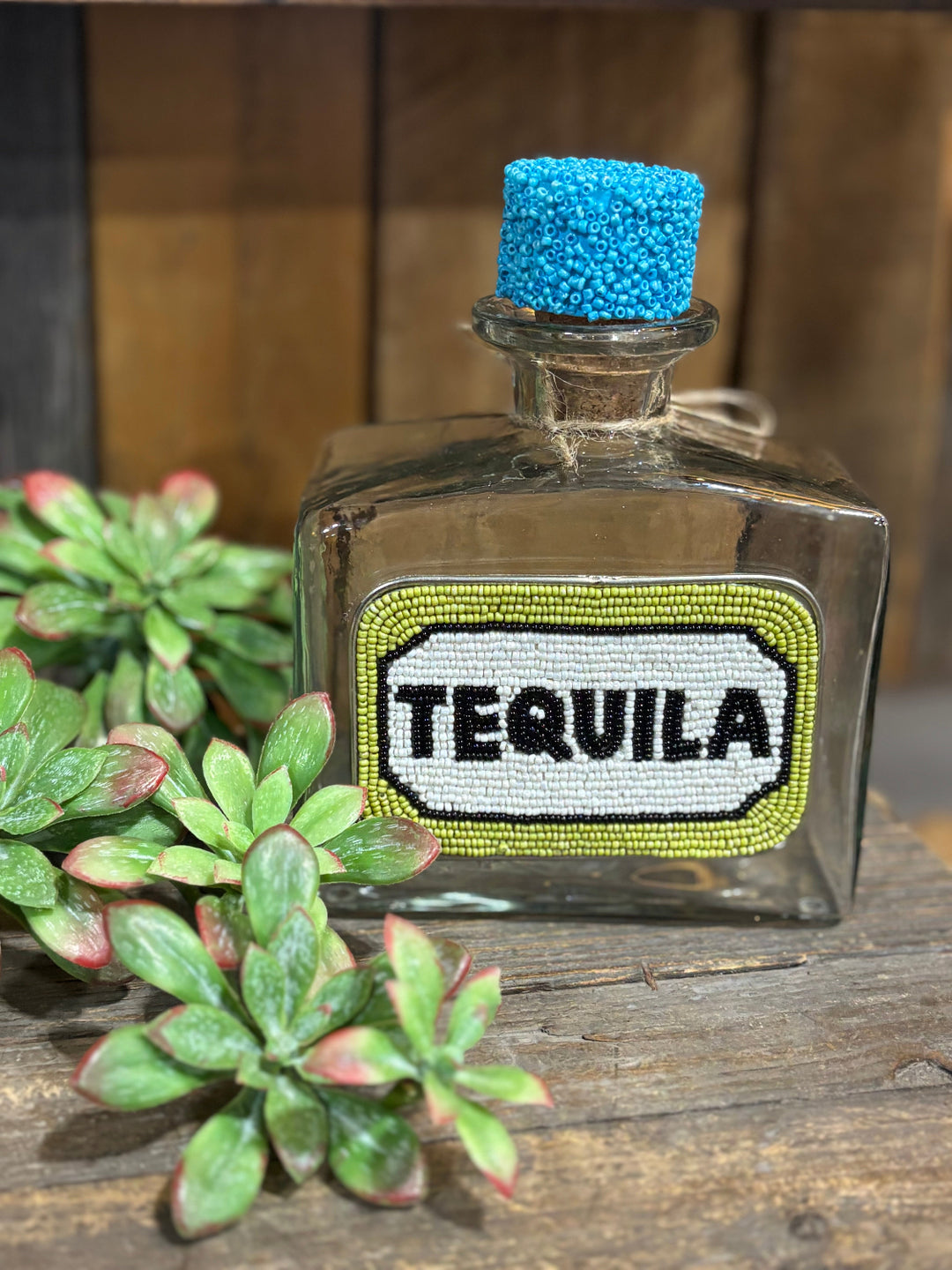 Beaded Bar Decanter by Mud Pie