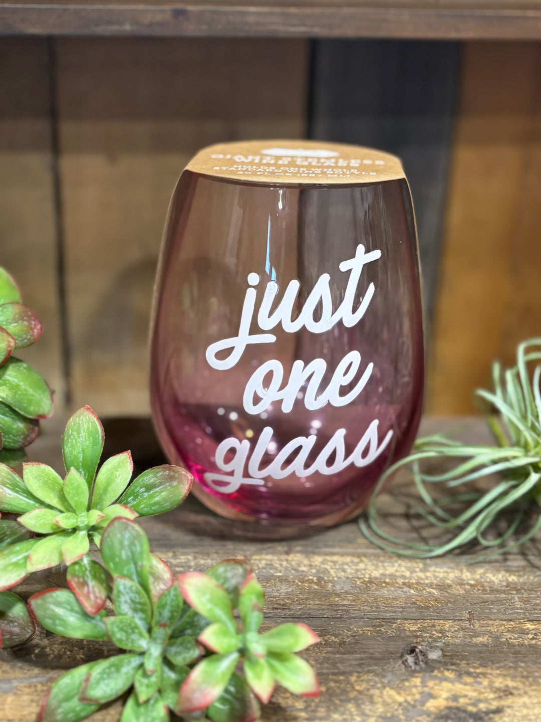 Giant Stemless Wine Glass by Mud Pie