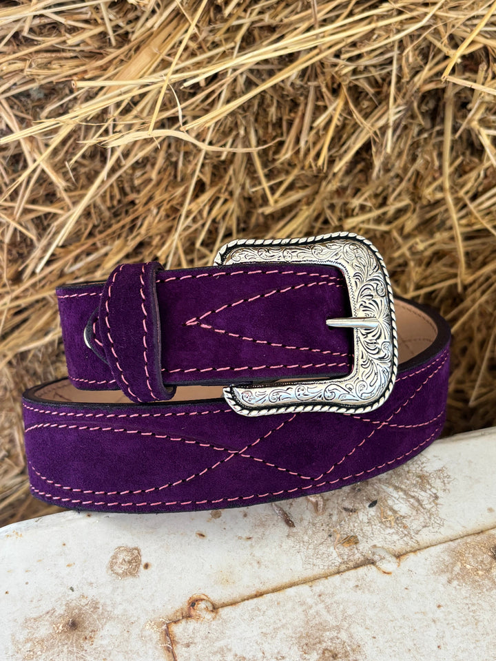 Chesney Sage Handcrafted Leather Belt