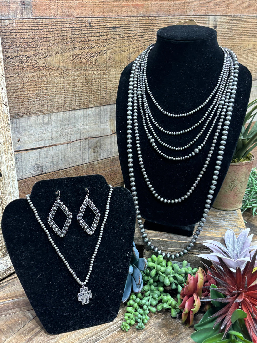 Ranchero Diamond Shape Earrings