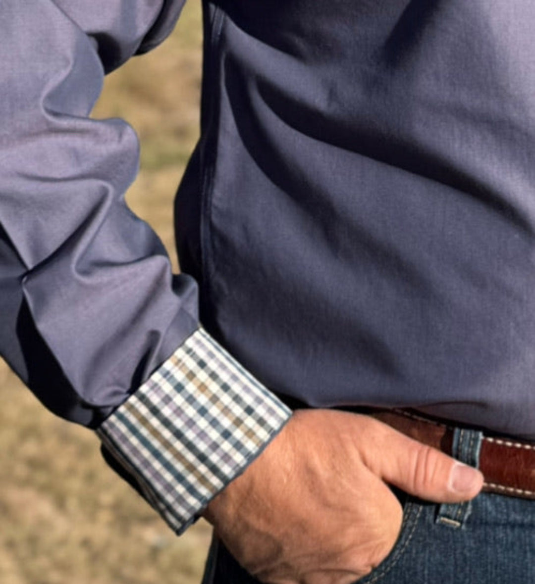 Solid Pinpoint Men's Oxford Shirt by Ariat