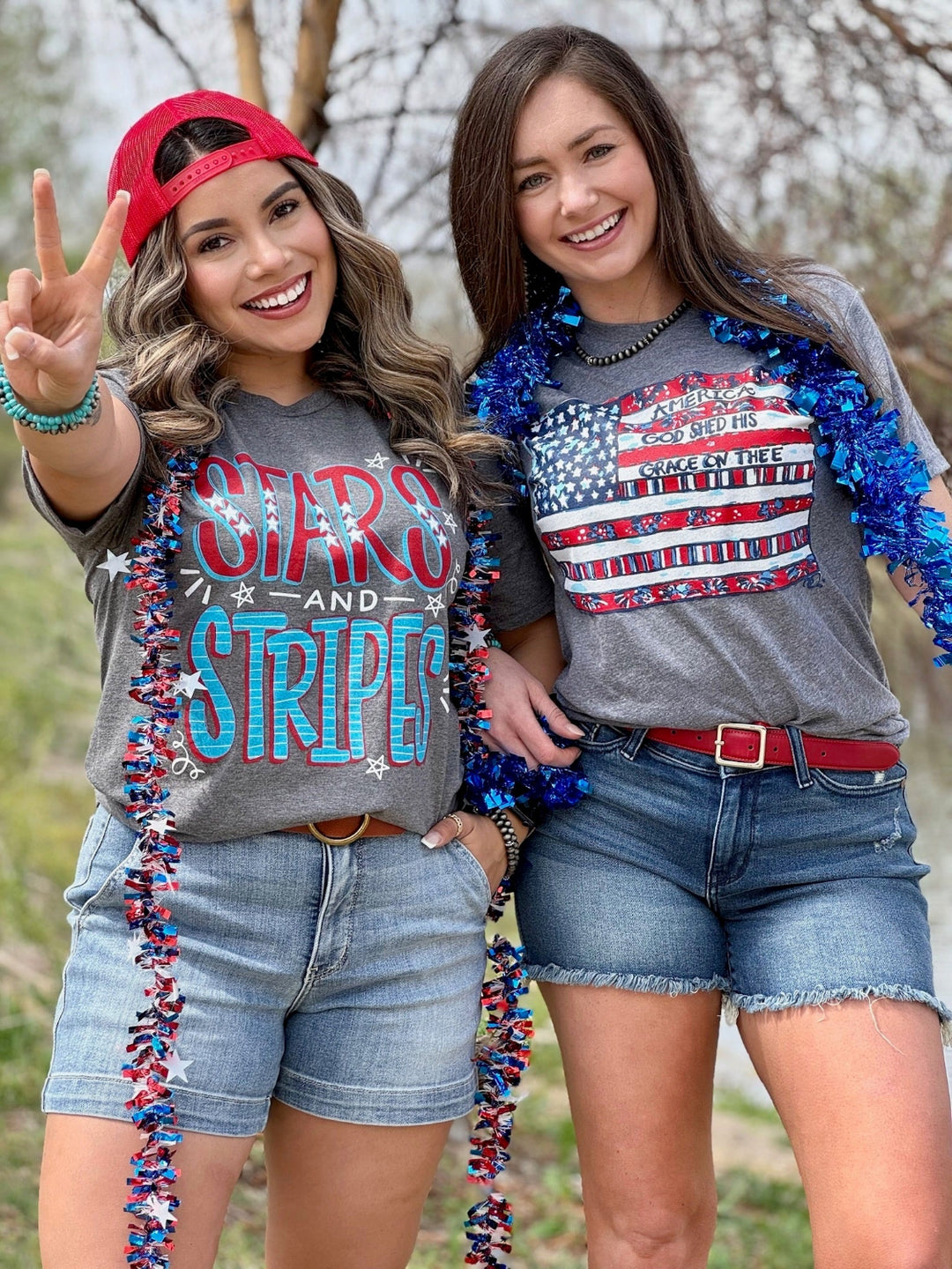 Stars and Stripes Graphic Tee by Texas True Threads