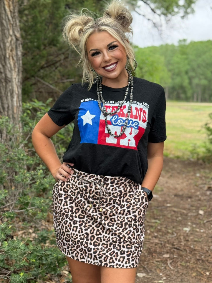 Texans Love TX Graphic Tee by Texas True Threads