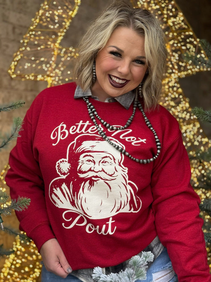 Better Not Pout Graphic by Texas True Threads