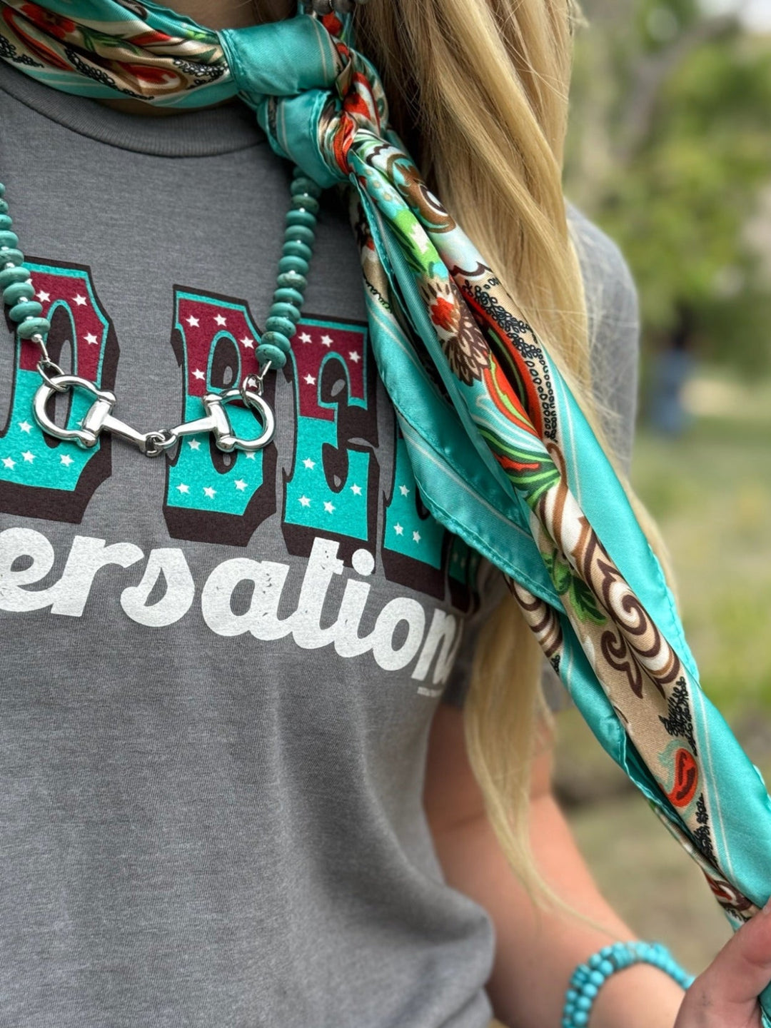 Buckin Bit Necklace