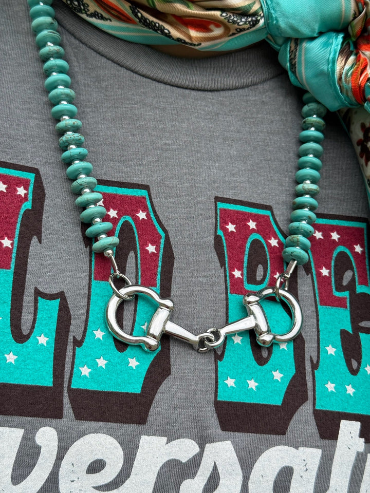 Buckin Bit Necklace