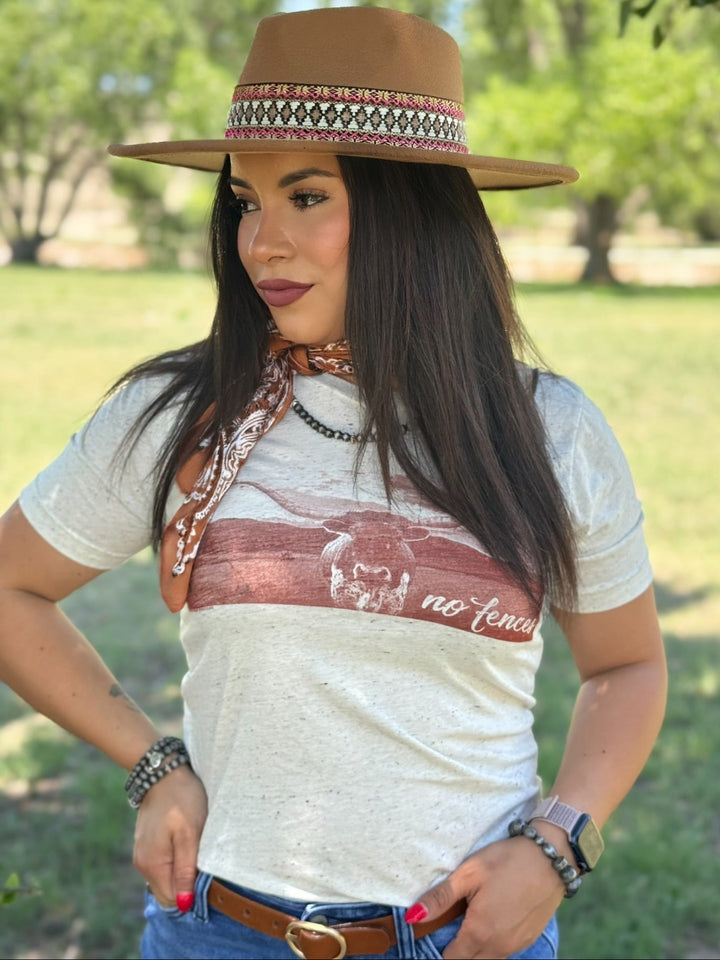 No Fences Graphic Tee By Texas True Threads