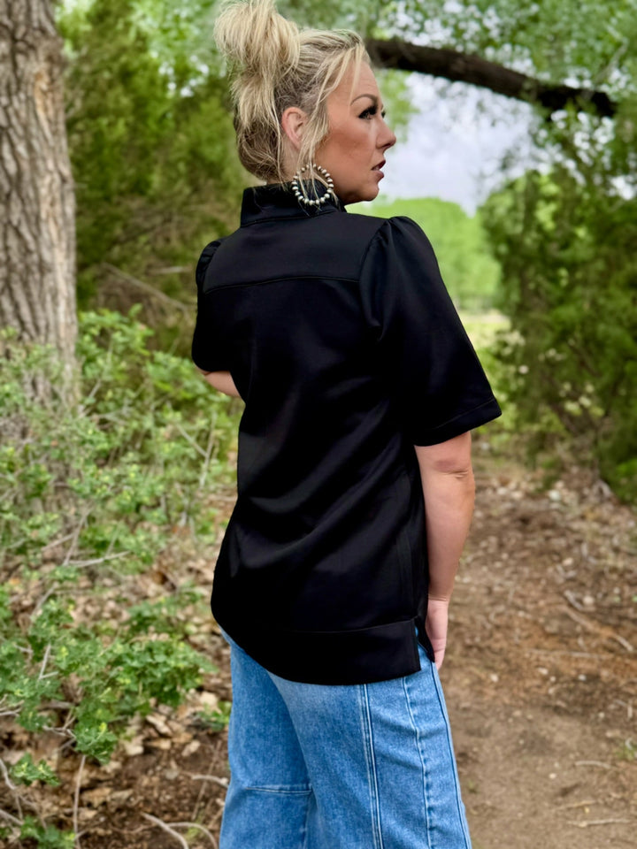 Elevated Classic Black Top