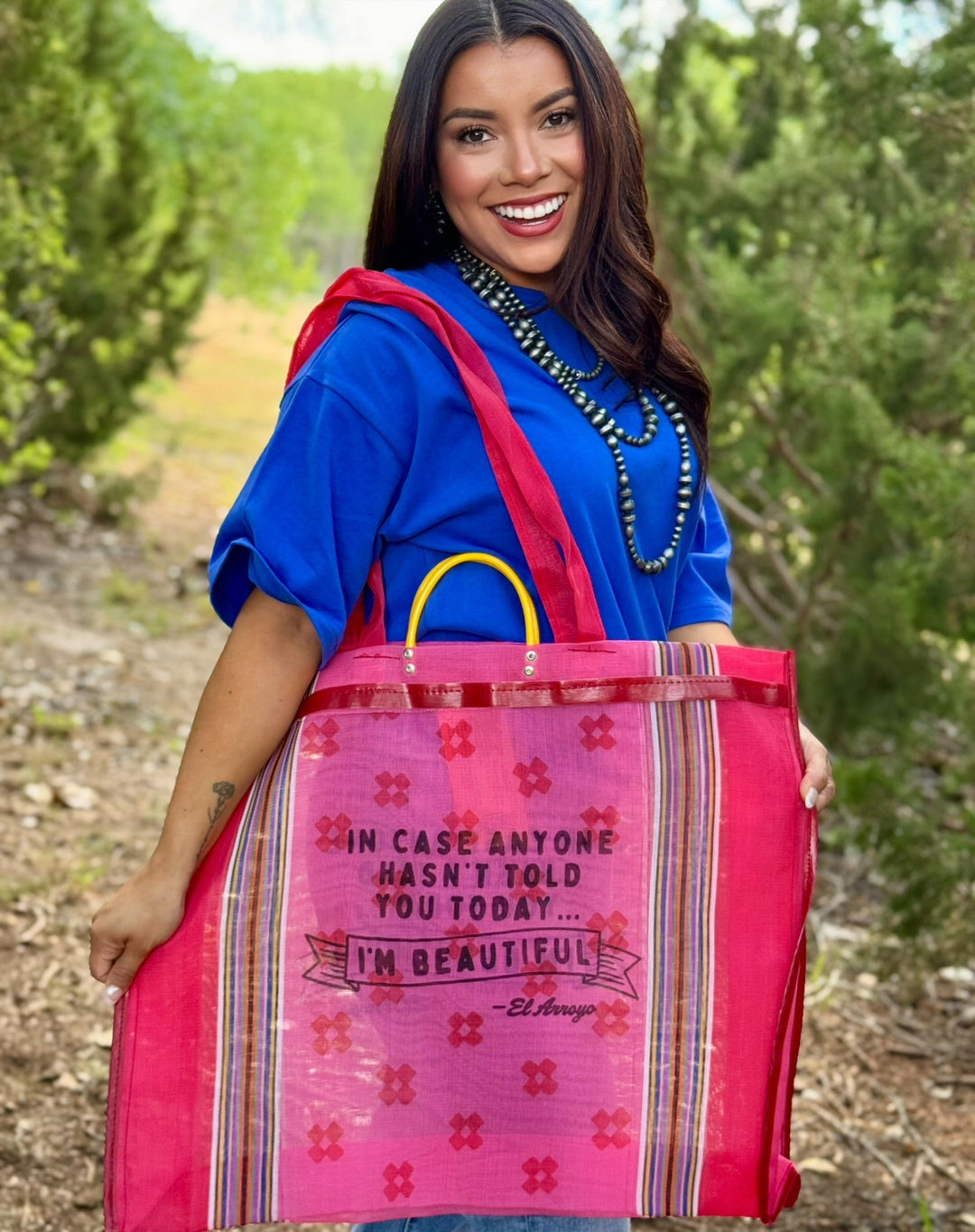 In Case Anyone Hasn't Told You Today I'm Beautiful XL Tote