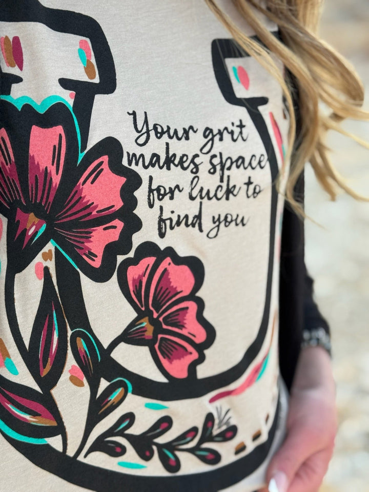 Lauren's Horseshoe Graphic Tee by Texas True Threads