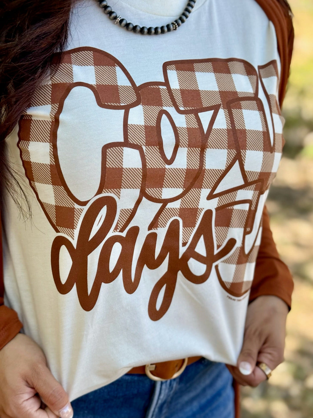Cozy Days Graphic Tee by Texas True Threads