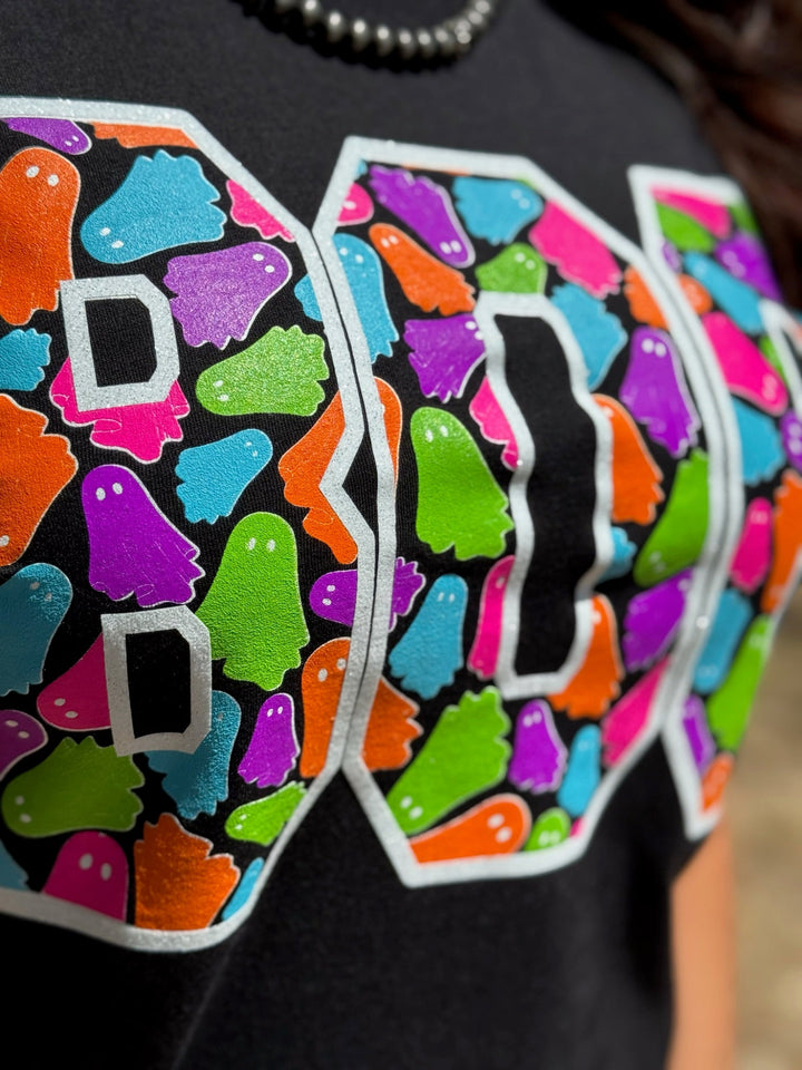 BOO Colorful Ghosts Graphic Tee by Texas True Threads