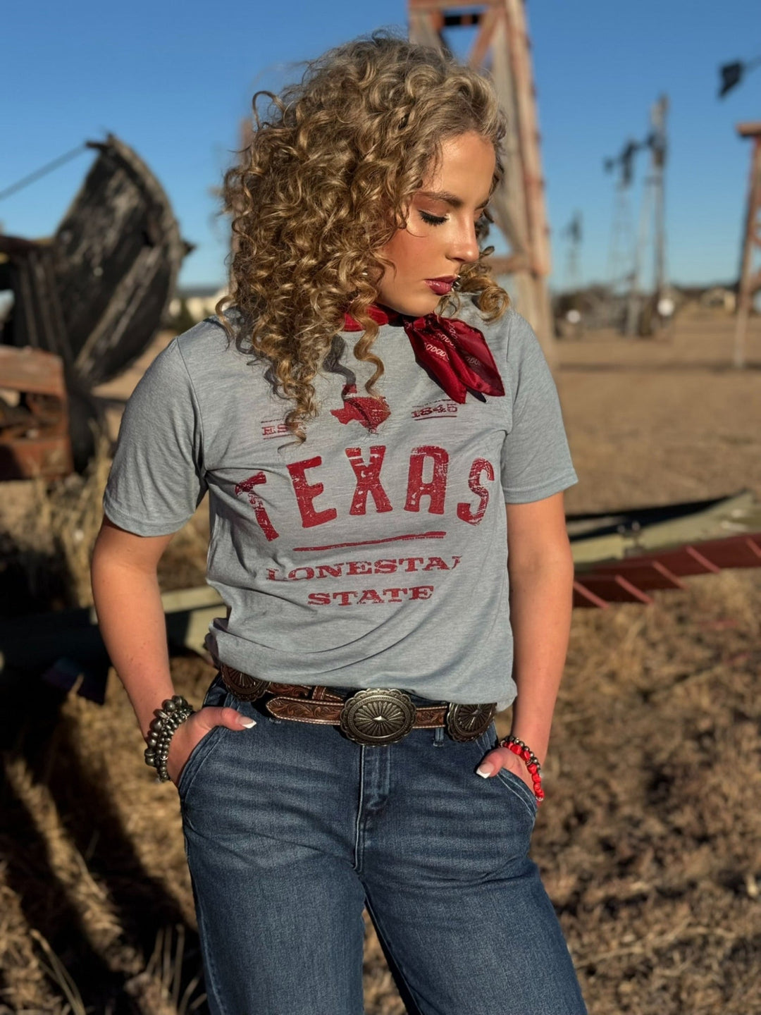 Texas Lonestar State Graphic Tee by Texas True Threads
