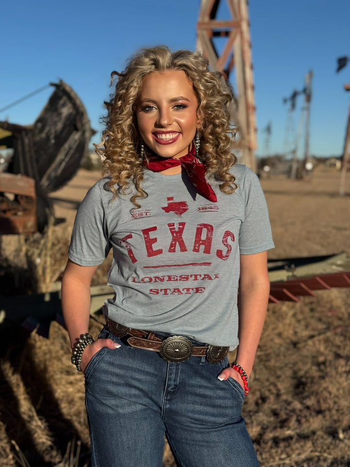 Texas Lonestar State Graphic Tee by Texas True Threads