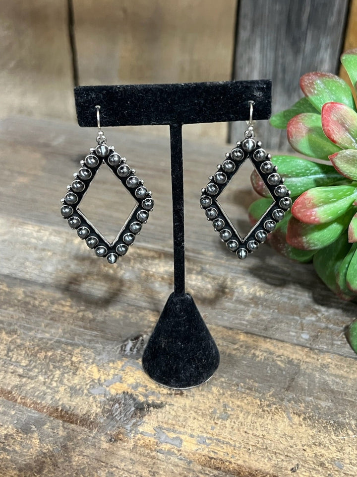 Ranchero Diamond Shape Earrings