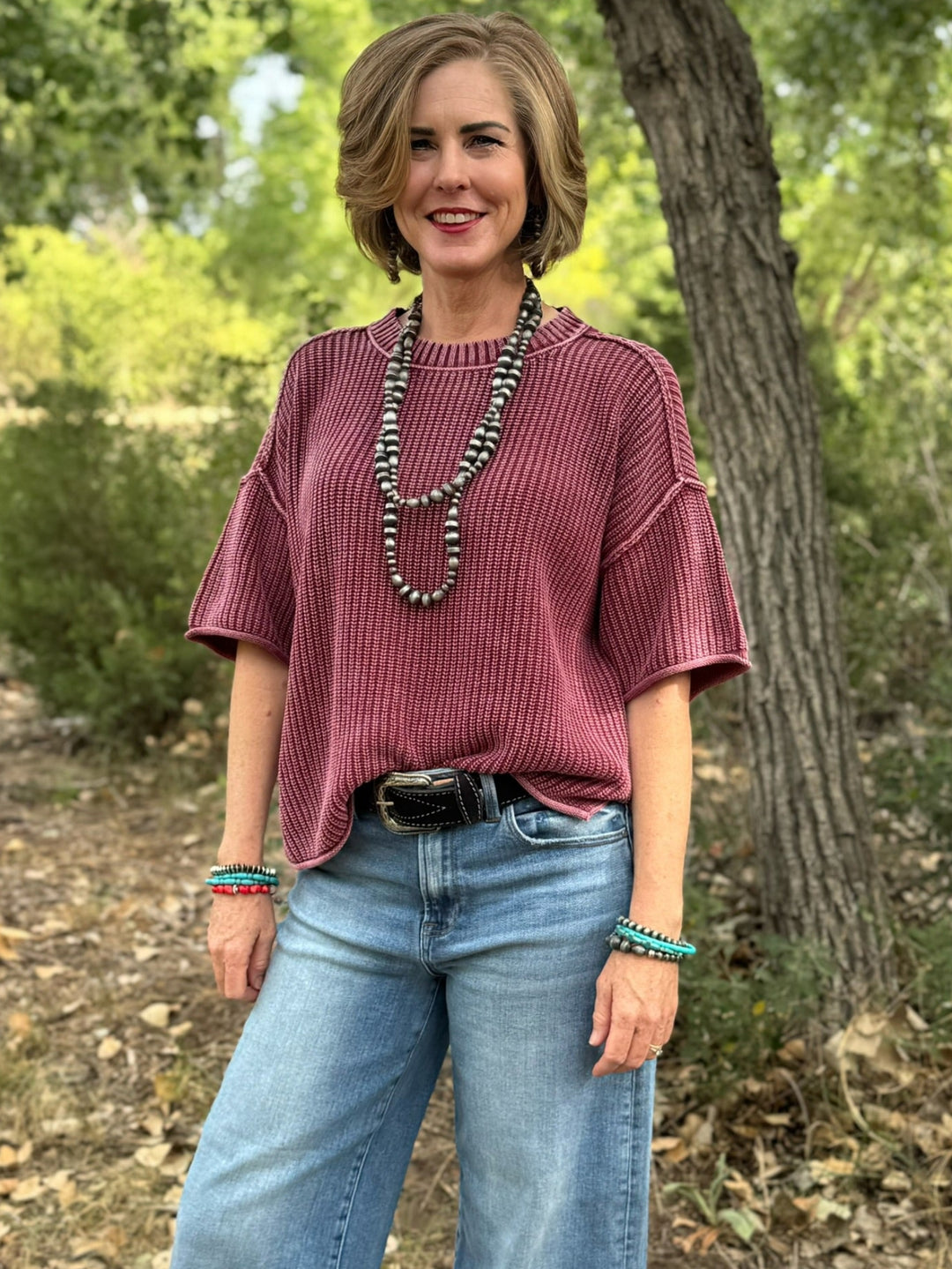 Merlot Wine Sweater