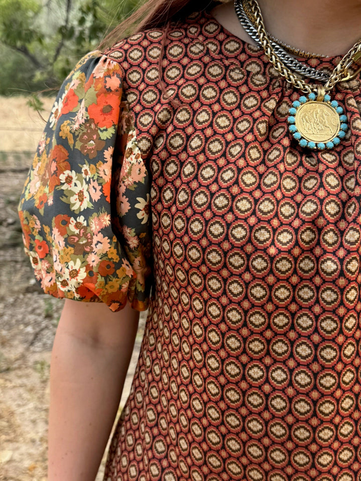 Autumn Knit Puff Sleeve Top by Ivy Jane