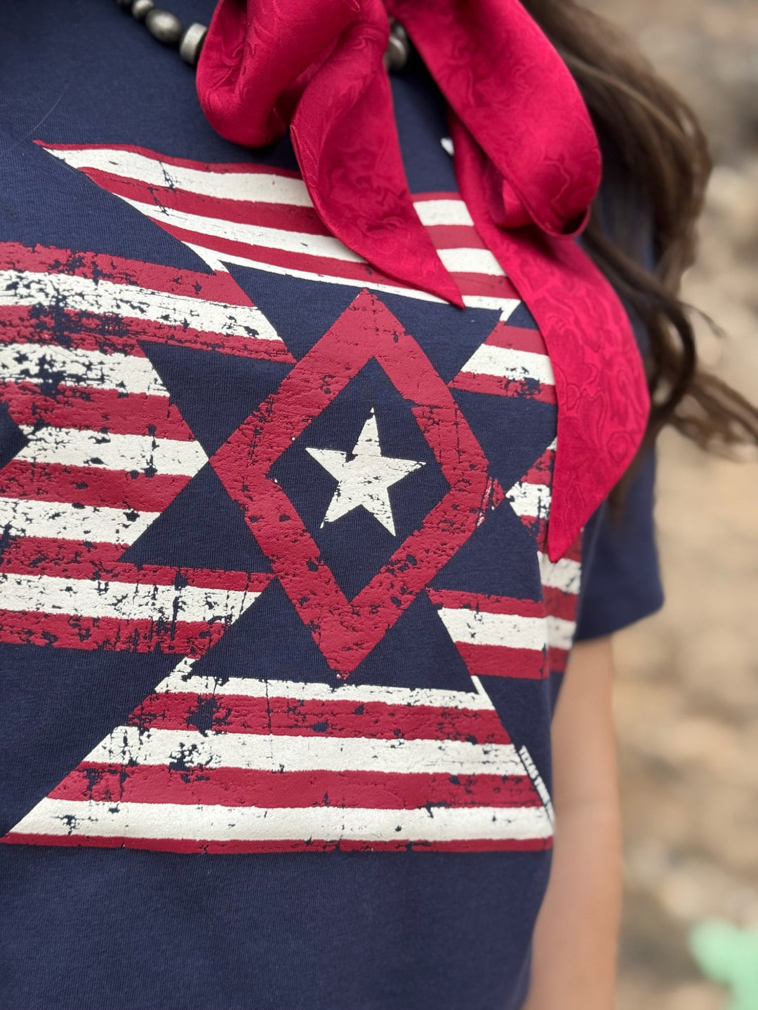 Freedom Aztec Graphic Tee by Texas True Threads
