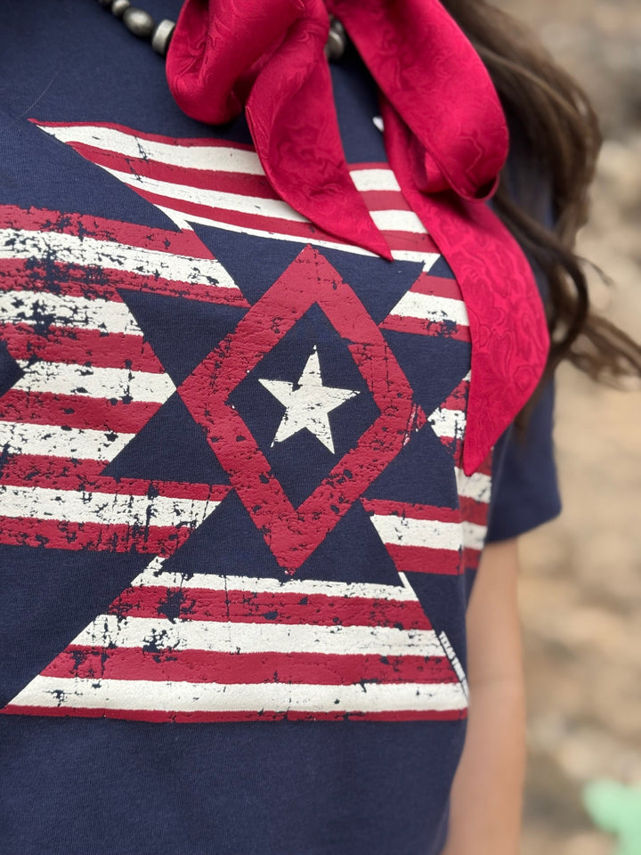 Freedom Aztec Graphic Tee by Texas True Threads