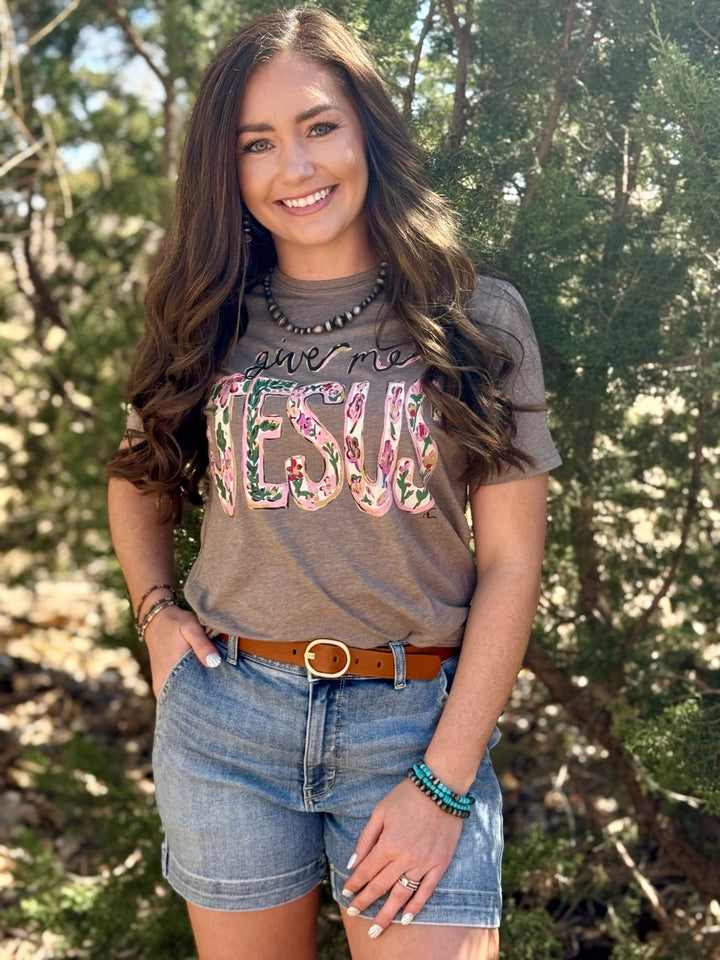 Callie's Give Me Jesus Graphic Tee by Texas True Threads