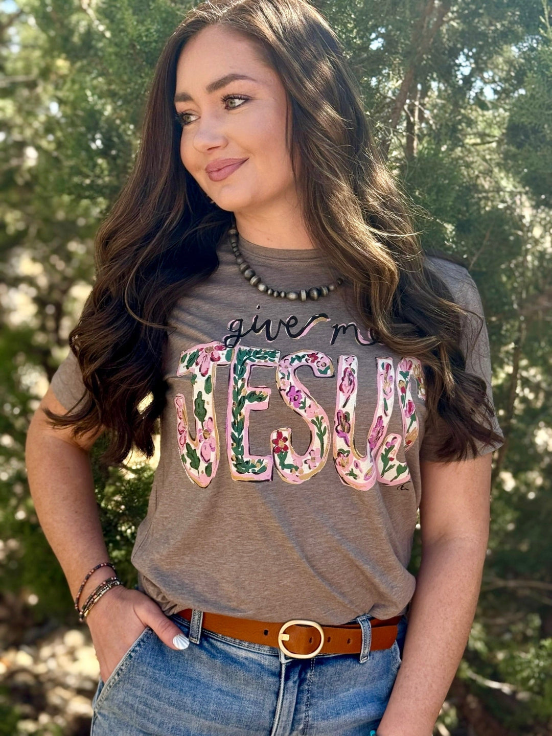 Callie's Give Me Jesus Graphic Tee by Texas True Threads