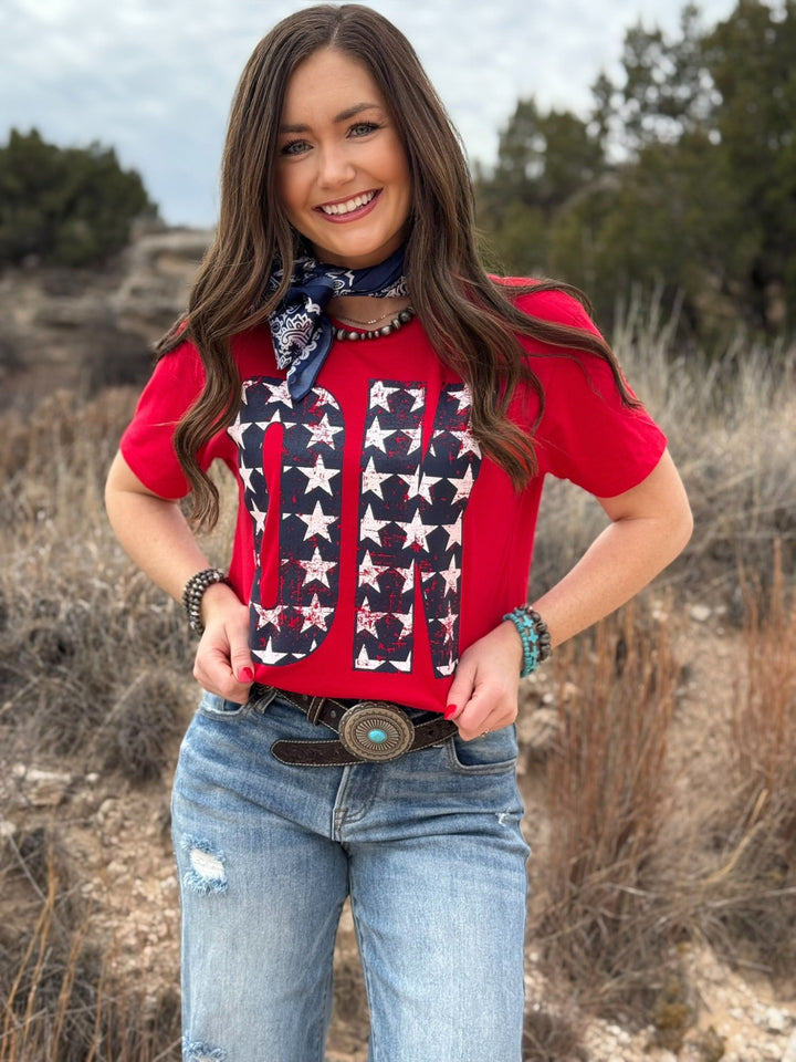 Stars and States Graphic Tee by Texas True Threads