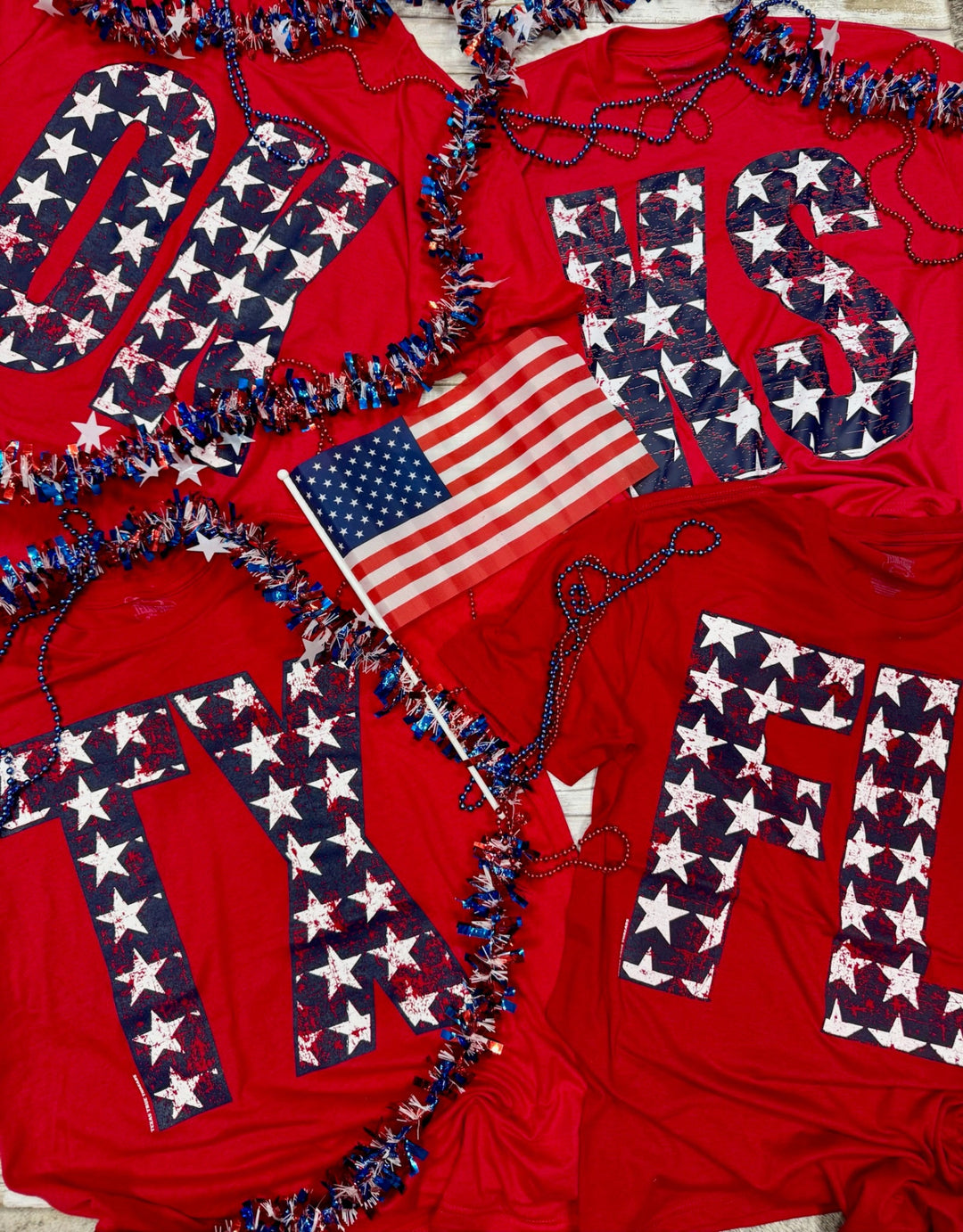 Stars and States Graphic Tee by Texas True Threads