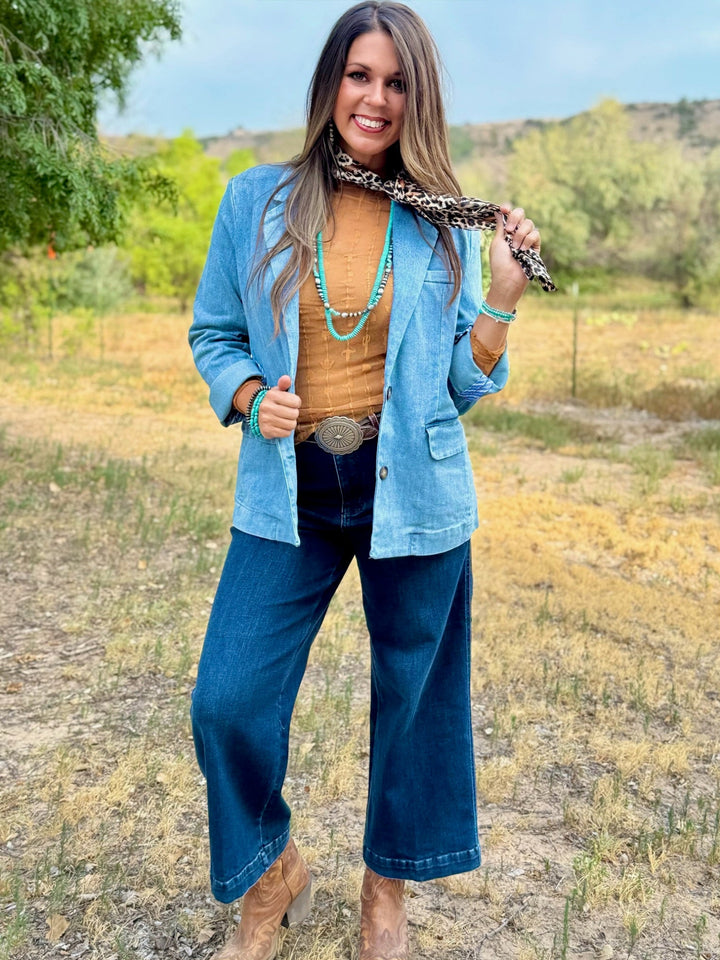 Wild West Lace Top